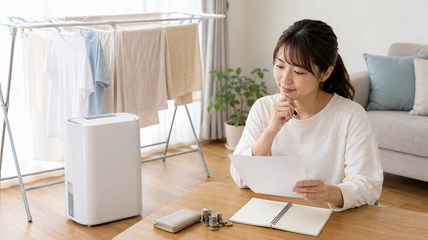 CV-S71の電気代を確認するイメージ