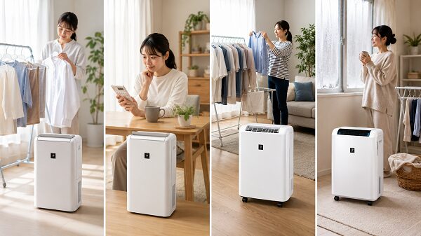 用途別にシャープ除湿機5機種を選ぶ