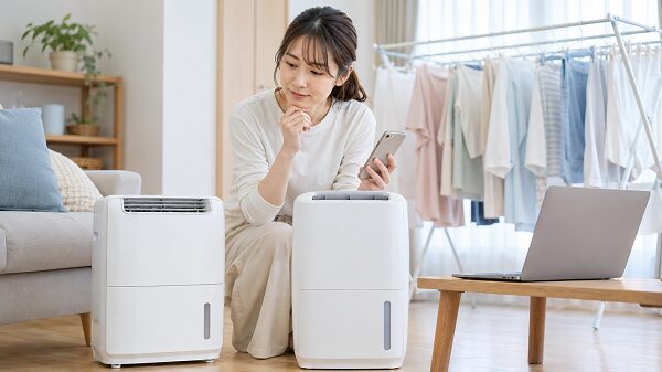 価格差で選ぶ様子