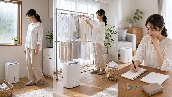 使い方別の電気代をイメージで比較