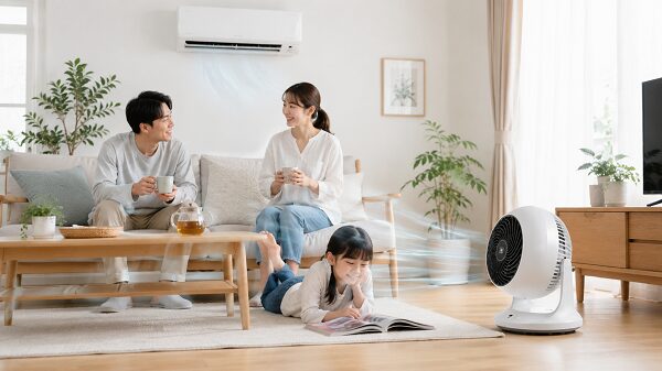 電気代を抑える使い方イメージ