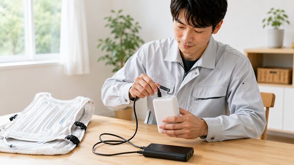 バッテリー充電のイメージ