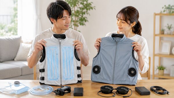 水冷服とファン式の違い