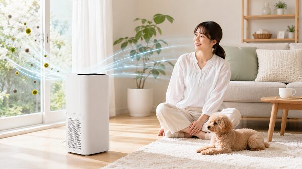 花粉・ペット臭対策のある暮らし