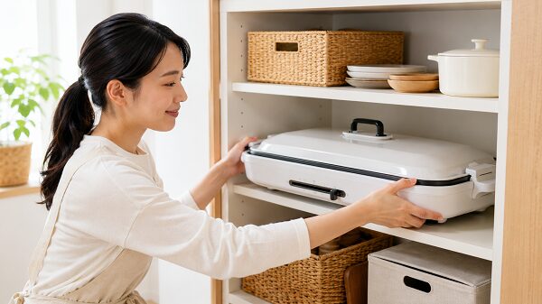 薄型デザインと収納性の違い