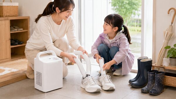 靴乾燥と日常の活用シーン