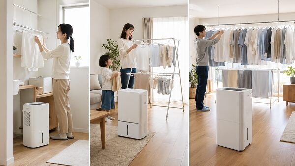 用途別におすすめ除湿機を選ぶ