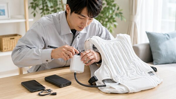 バッテリーと使い方を確認