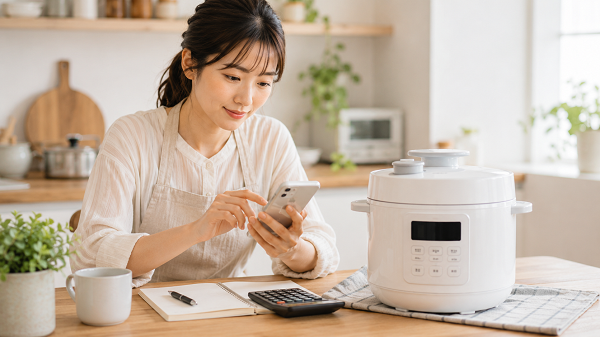 電気代を計算するイメージ